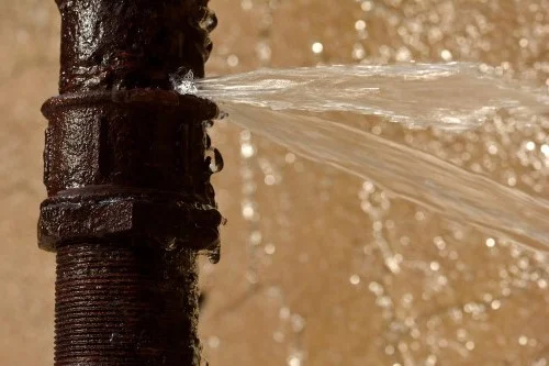 Burst pipe